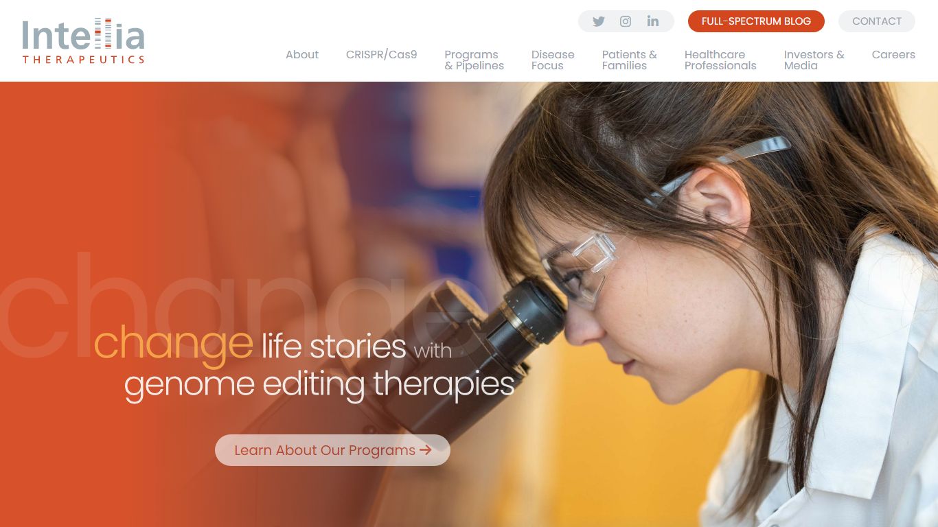 Home - Intellia Therapeutics